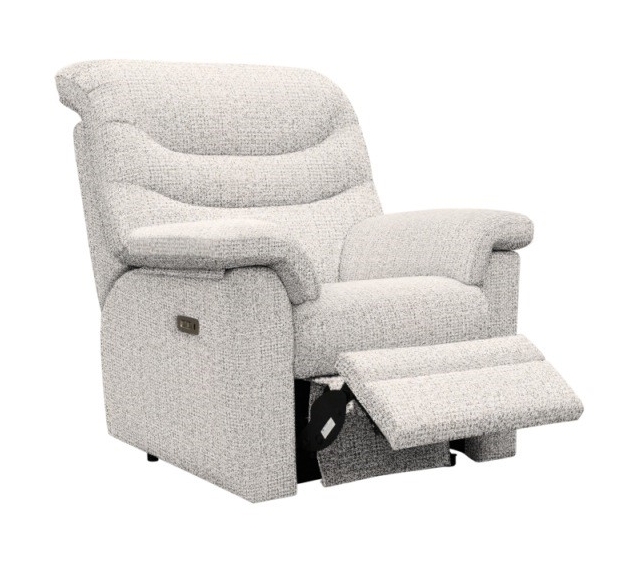 Power recliner with lumbar and deals headrest