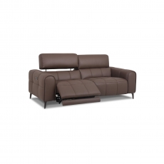 Calgary Small 2.5 Seater Double Power Recliner Sofa with USB