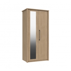 Erin 2 Door Wardrobe with Mirror