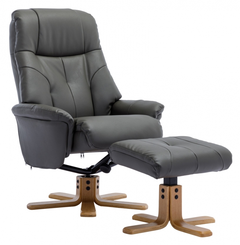 Recliner that best sale swivels and rocks